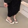 Inner Height Increase Pink Ballet Single Shoes Women's Shoes 2025 New French Spring and Autumn Mary Jane Gentle Evening Shoes