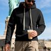 Autumn and Winter Loose Men's Hooded Thermal Sweatshirt