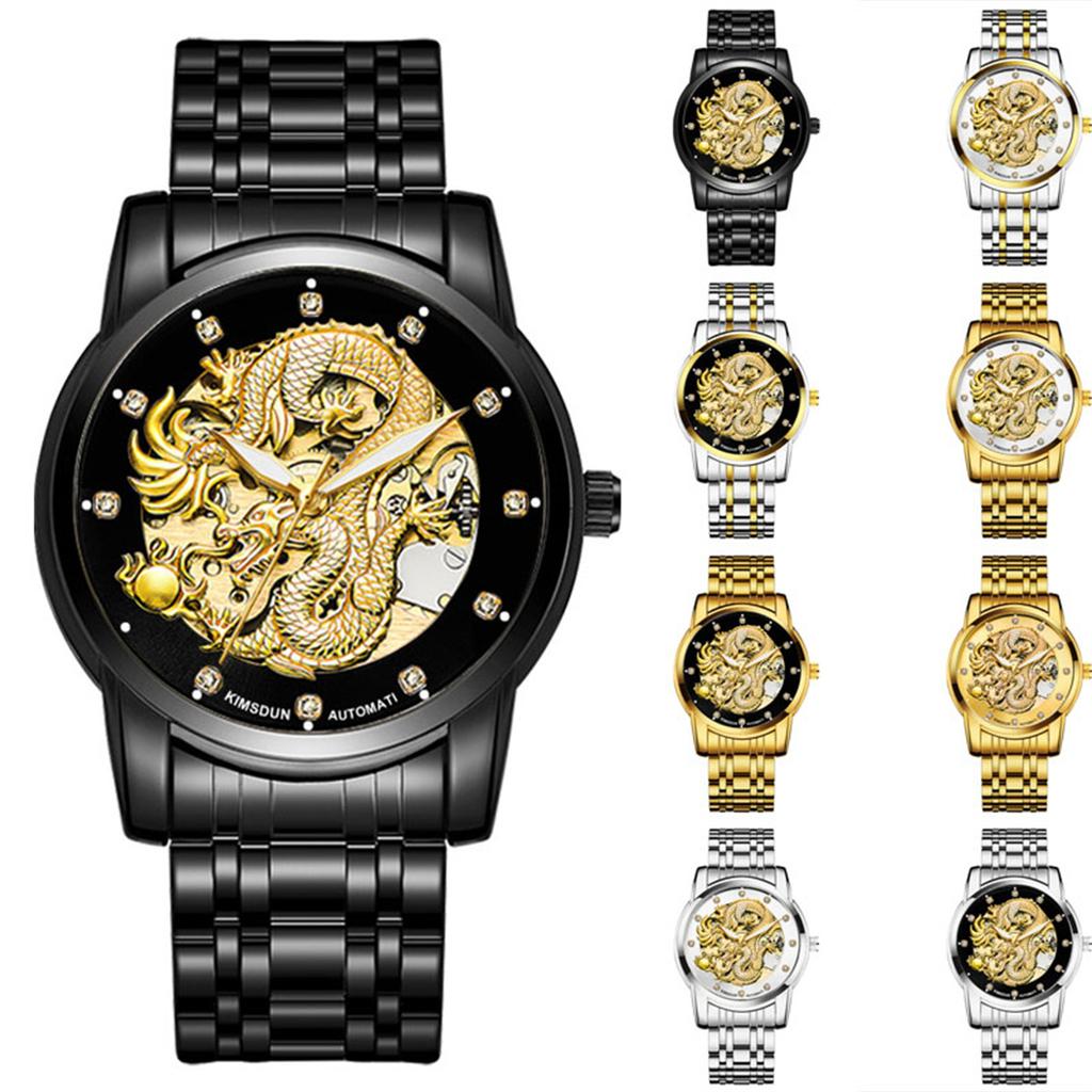 Men's Waterproof Luminous Running Alarm Clock Watch
