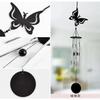 Creative Gifts Home Decoration Hollow Iron Craft Wind Chime Novelty Metal Pendant Bedroom Crafts Hanging Gift Room Accessories