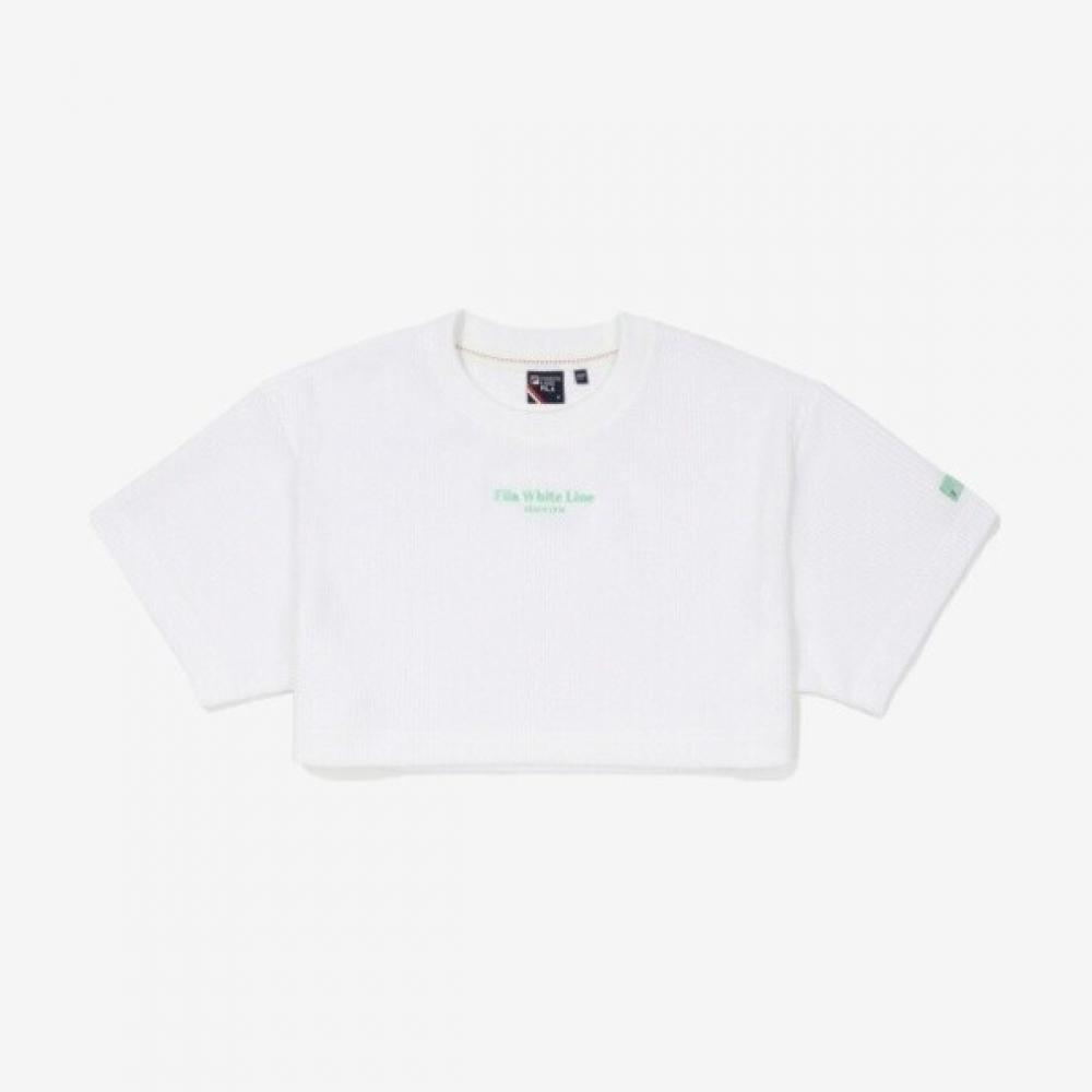 Fila Waffle ShorT Sleeve T shirT Fs2rsf2364fowh 095(M)