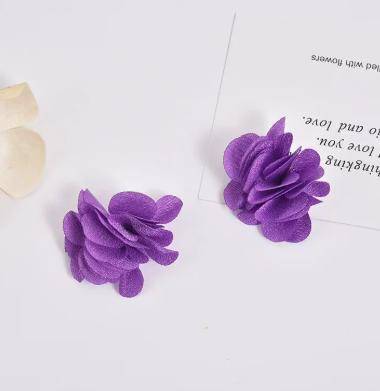 Chiffon Small Flower Appliques for DIY Sewing Crafts,