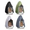 Garden Sunproof Hanging Eggs Chair Cover 115x190CM Waterproof and Weather Resistant for Patios Swing Chair Protecting