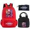 3Pcs/set Anime Demon Hunters Printed Backpack with Shoulder Bag Pencil Case for Student Boy Girl Schoolbag Large Capacity Waterproof Bookbag