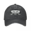Bakugo 'Oi Oi Oi' SCHWARZE Version Baseballkappe Vintage verwaschener Denim Anime Snapback Kappe Outdoor Geschenk Kappen Hut