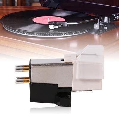 1pc toca-discos fonógrafo agulha captador caneta móvel ímã cartucho com parafusos de montagem