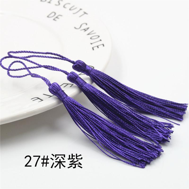 Vertical And Supple Chinese Knot Fringe Accessories Small Hanging Spike 13Cm Bookmark Suizi Clothing Sugar Box Tassel