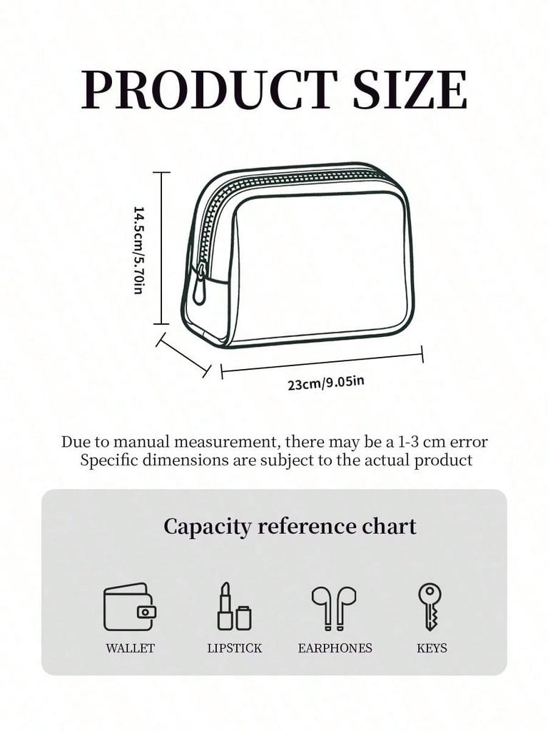 DIOR Brand Beauty Novelty Pocket Mirror, Beige Fabric Round Compact Mirror with Hook Chain, Portable Hanging Makeup Mirror for Bag Decoration