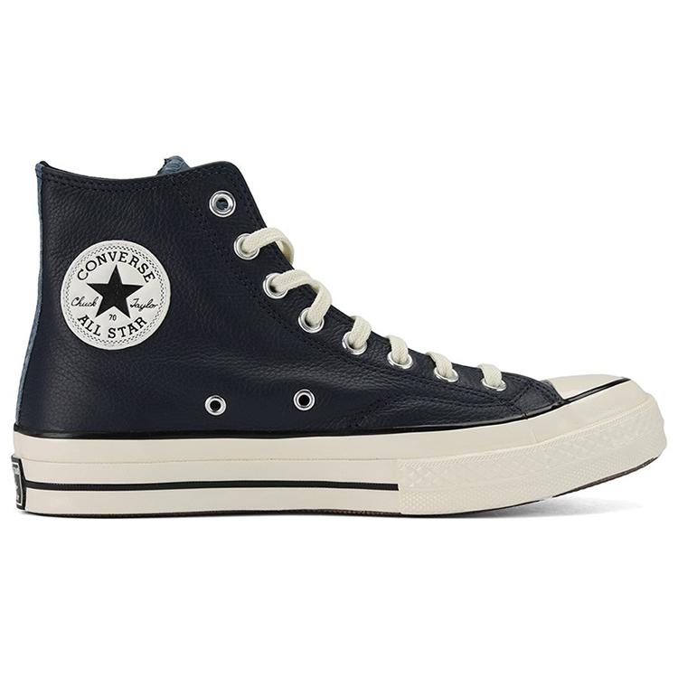 Chuck 70 Converse Pelle High 'Colorblock - Blu Ossidiana' 169581C