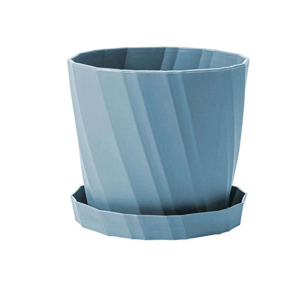 

1шт креативный смоляной цветочный горшок скандинавские простые зеленые растения мясистые утолщенные пластиковые цветочные горшки M синий