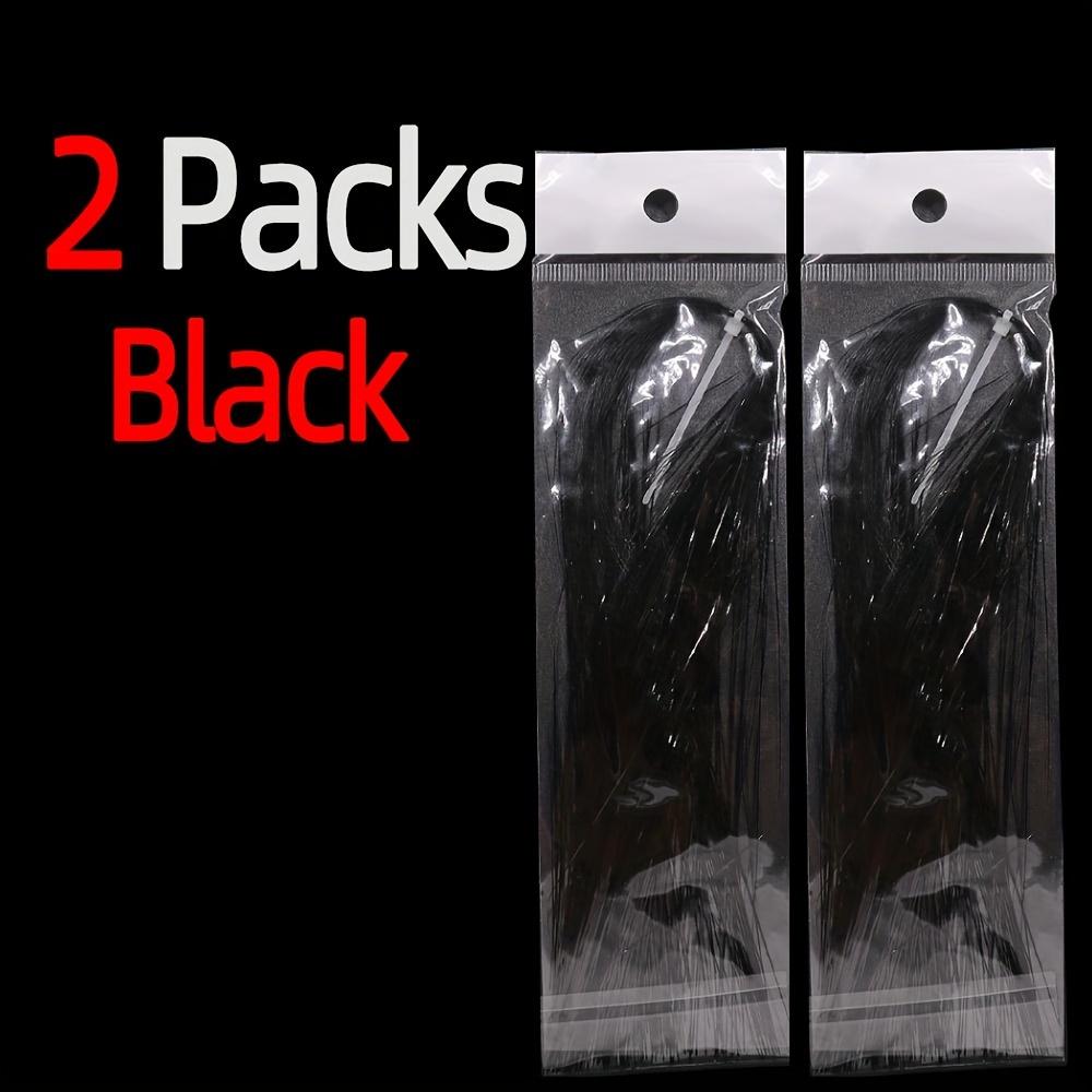 

2 упаковки, 1/50 дюйма, 0,5 мм, УФ-жемчуг, ледяное крыло, для вязания мушек, трубка Flashabou, материалы для связывания мушек, стример, мушка для щуки и лосося