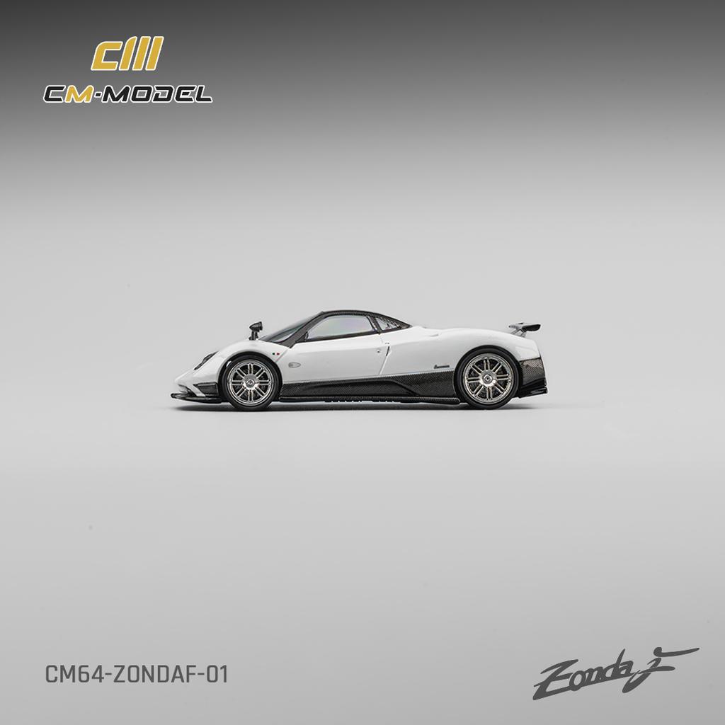 Diecast Car Model CM Model Zonda F ZONDAF - 01 (White) 1:64