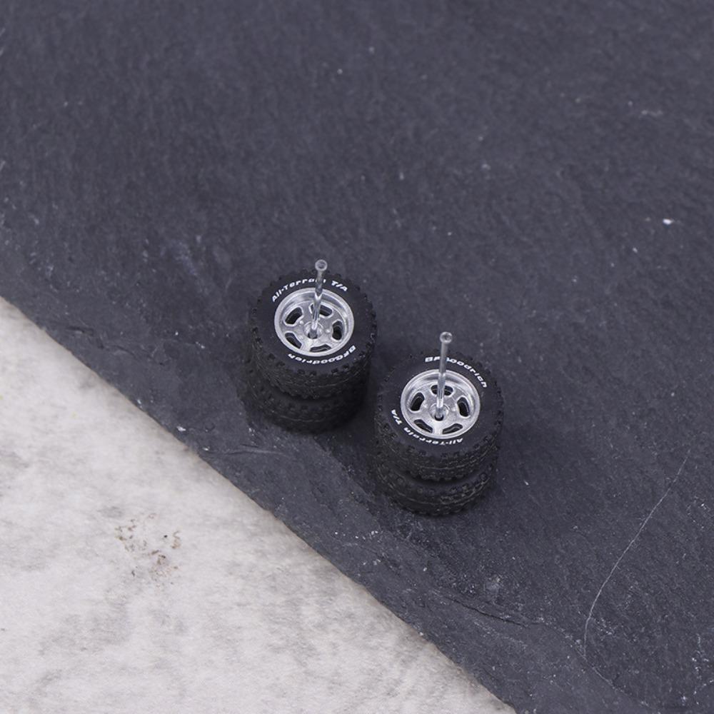 1Set 1/64 Modified Wheel Hub Diameter 14*5.5mm Diecast Alloy Car Hub