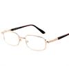 3Pcs Metal Frame Square Reading Glasses Anti-Fatigue Fashion Hd Glass Lens Definition Presbyopia Diopter +1.0+1.5+2.0+2.5To+4.0