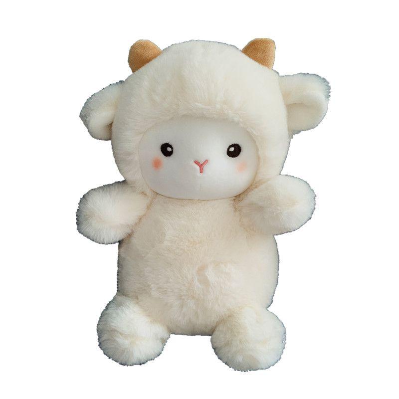 

Soft And Huggable Plush Polk Lamb Doll For Kids Perfect Home Decoration And Christmas Gift Sheep,23CM