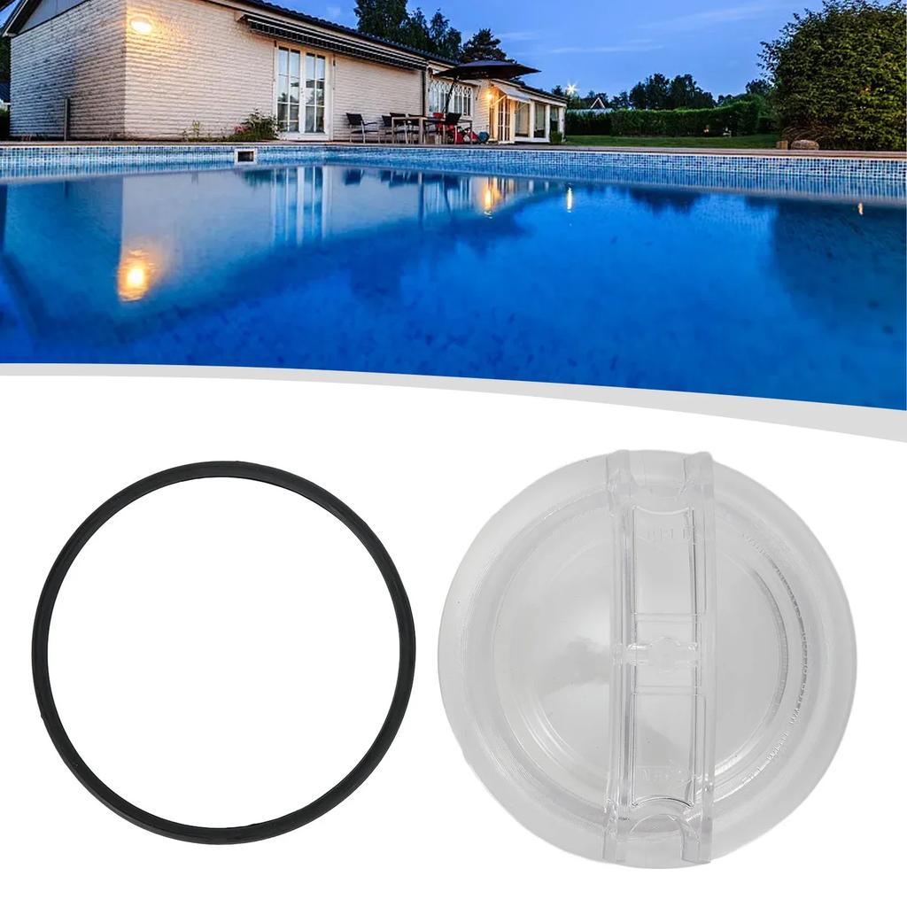 Threaded Cap O-ring Spas Yard Garden Exquisite Polycarbonate Pool Pump Lid Pool Equipment Threaded Strainer Lid