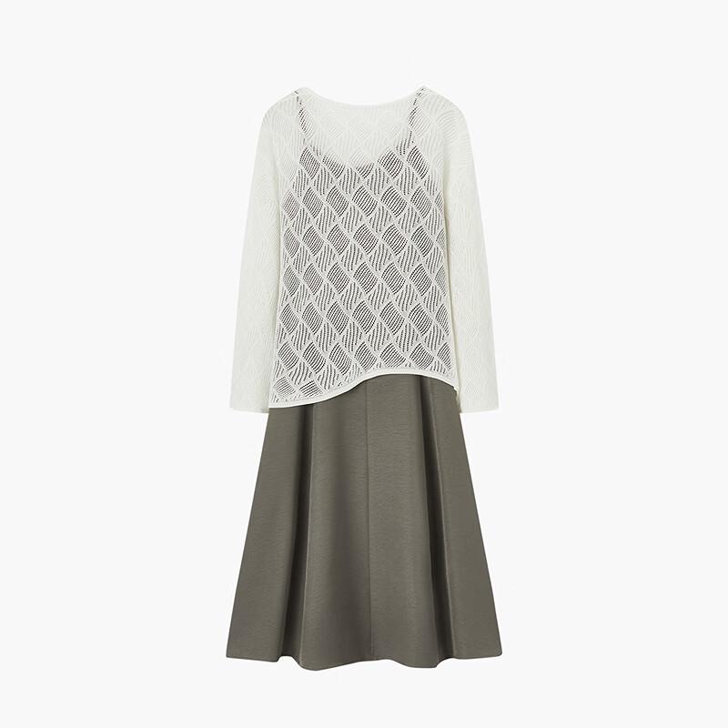 EICHITOO Two-Piece Commuter Knit Dress