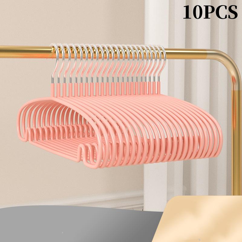 5/10PCS Simple Clothes Hanger Anti Slip Home Dormitory Hanging To Prevent Clothing Deformation Clothing Storage