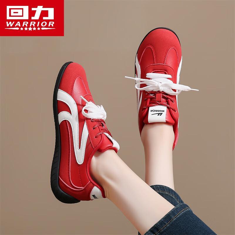 Huili Women's Winter Retro Trainer Shoes