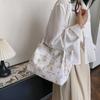 Students' Large Capacity Tote Bag In Class Korean Version Butterfly Fashionable and Beautiful New Chain One-shoulder Underarm Bag Trendy