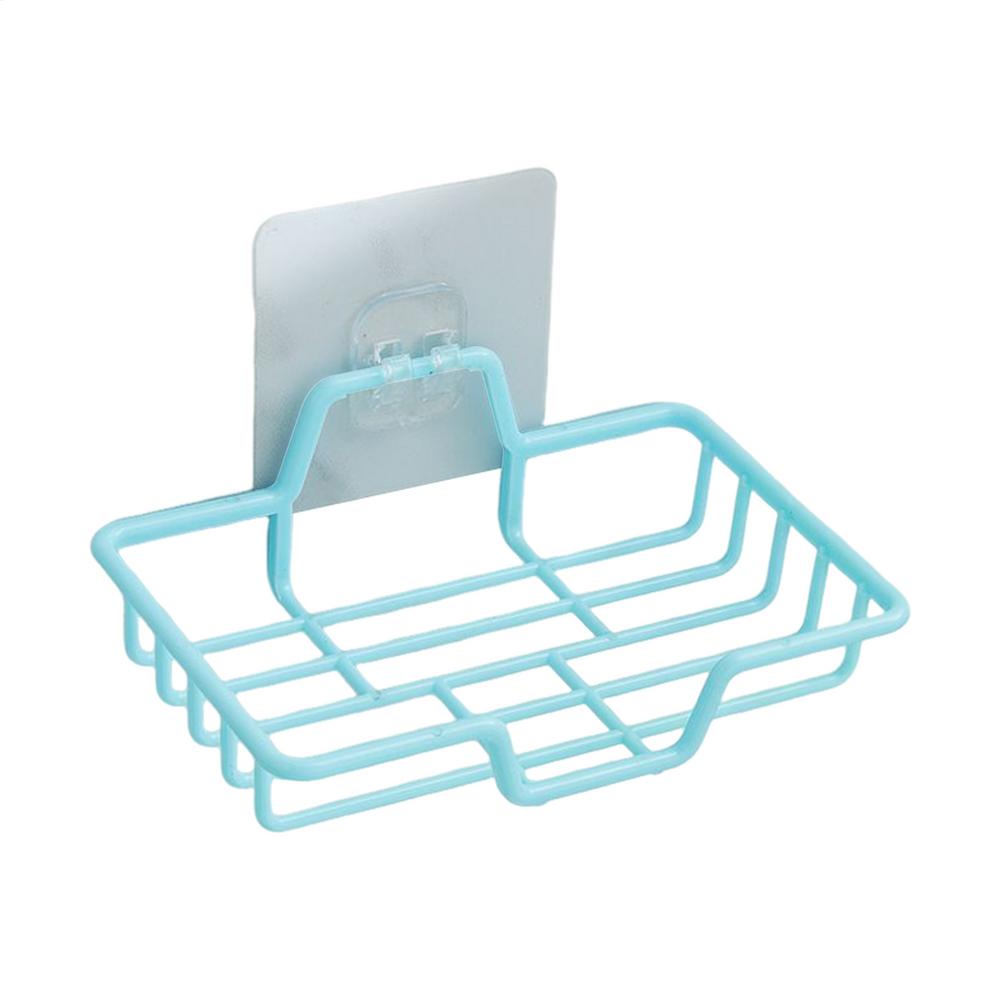 Wall Soap Holder Wall Mounted Bar Soap Holder for Shower Adhesive Drying Rack Storage Organizer for Sponge Bathroom Bathtub