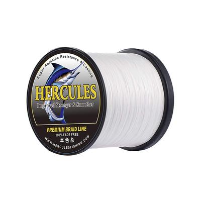 HERCULES PE Fishing Casting for Sea Boat Horse Mackerel and Line, Colorfast, 4-Strand Braided, Long-Distance Line, High-Strength, High-Sensitivity,