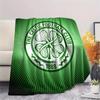 Celtic Football Club Emblem,pattern Flannel Blanket, High Quality Comfortable for All Seasons, Home Decor, Warmth and Comfort, Perfect for Gifts.