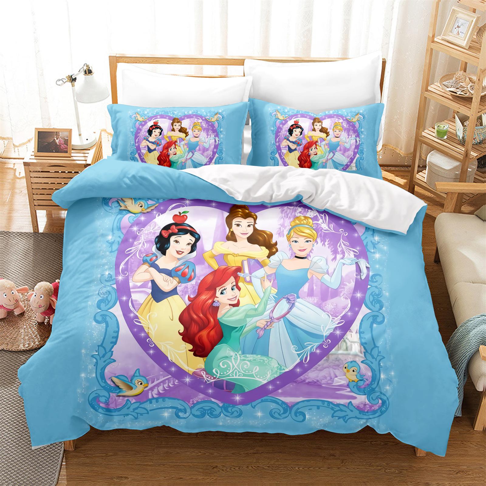 

Белоснежка Серия 3-Piece 1 Пододеяльник Один Комплект Постельного Белья Comforte Luxus Изысканный Подарок на День Рождения 100% Полиэстер Домашний Декор EU Single(135*200cm)3pcs