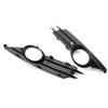 Left and Right Front Bumper Lower Grille Trim Fog Light Hole Pair Set Replacement for OPEL VAUXHALL CORSA D MK3 2006