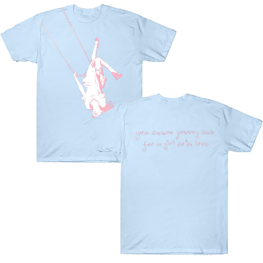 T-shirt z grafiką Swing Olivia Rodrigo Wyglądasz na dość smutną jak na dziewczynę tak zakochaną Koszulka Moda Y2K Damska Męska T-shirt Krótki rękaw Bawełniane Koszulki