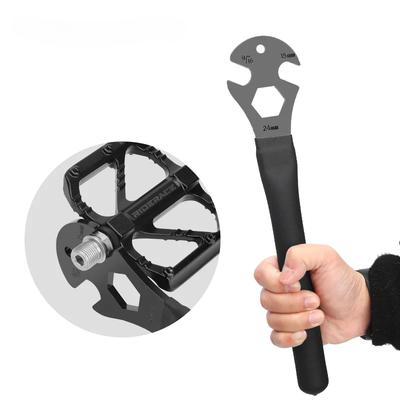 1Pc Bicycle Pedal Wrench Extra Long Handle  Road Mountain Bike Pedals Install Remover Removal Replace Repair Tool Spanner