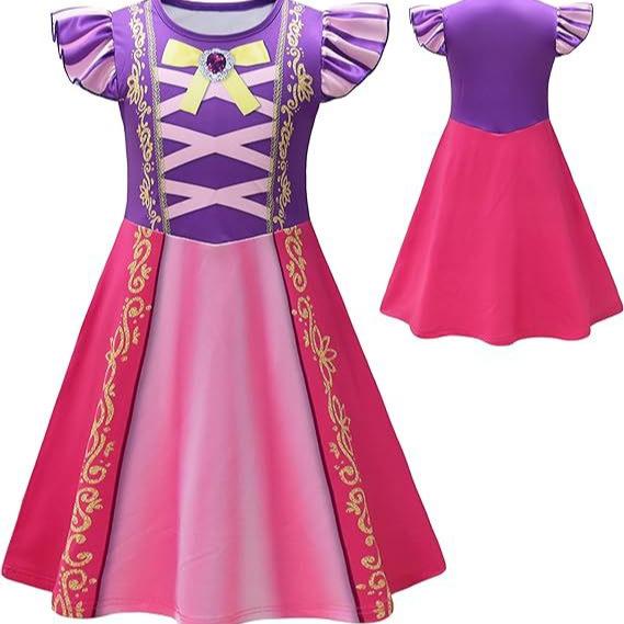 Girls Princess Dress for Birthday Party and Halloween Costume