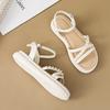 Sandals New Summer Outer Wear Thick-soled Straps Soft-soled Flat-bottomed Mori Slippers