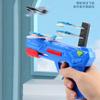 Toy Airplane  Catapult Bubble Airplane Shooting Game Outdoor Toy Birthday Gift