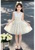 Girls' 2026 Polka Dot Sleeveless Summer Dress - Fashionable, Super Beautiful Children's Skirt