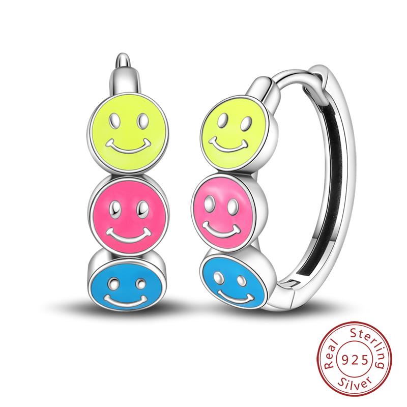 Hot 925 Sterling Silver Earrings Charm Simple Shining Lotus Zircon Wedding Women Jewelry Gift