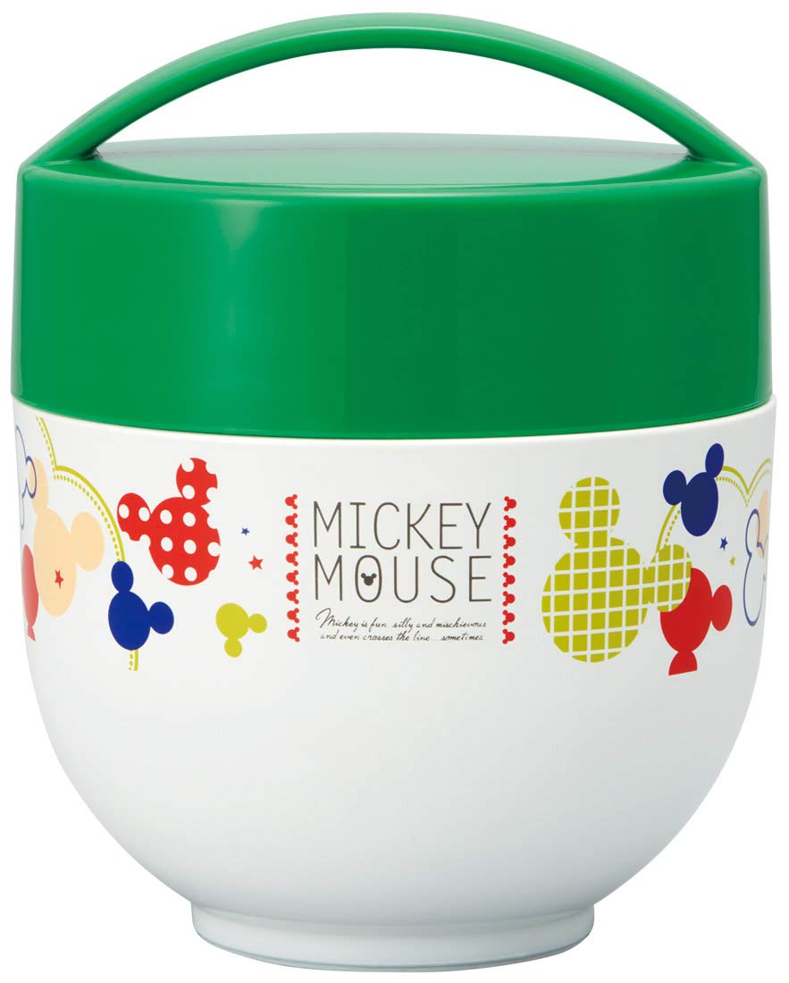 

Skater Insulated Lunch Mickey Pop LDNC6 Box, Bowl-Shaped, 540ml, Mouse, Mitsumaru, Colors,