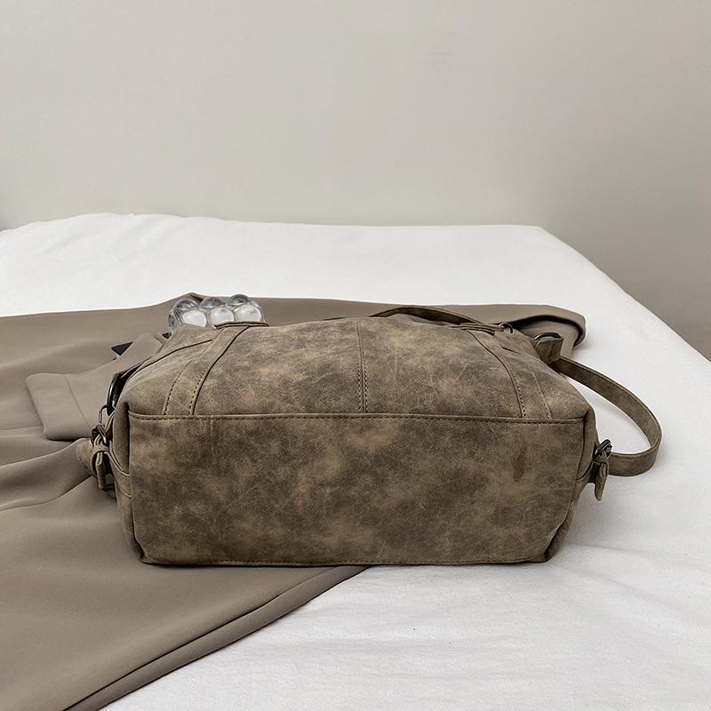 Large Capacity Shoulder Bag Women Crossbody Bag PU Tote Bag