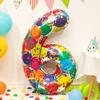 Giant Colorful Number Foil Balloons 40 Inch Party Decorative Number Balloons  Wedding Party