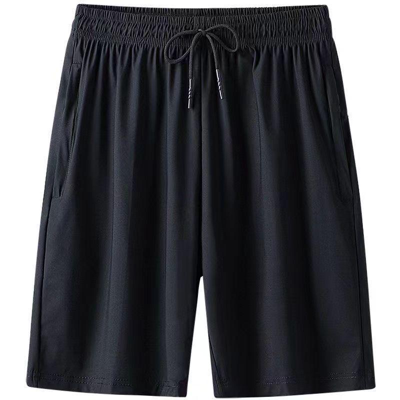 Men's Ice Silk Mesh Camouflage Sports Shorts - Loose, Plus Size, Summer Casual Running Pants