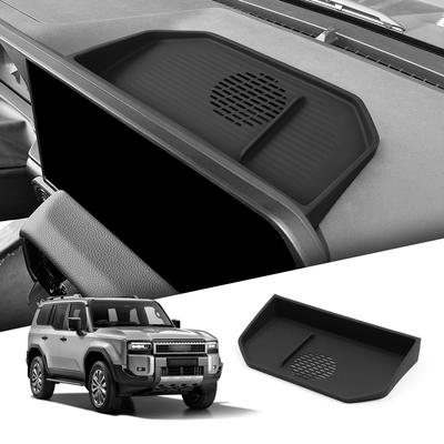 Pro 2024-2025 Toyota Land Cruiser Prado J250 LC250 Centrální obrazovka Zadní úložný box Úložný podnos na palubní desku auta Příslušenství Černá
