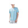 Anta Logo Printed Loose Round Neck Short Sleeve T-Shirt Men T-Shirts Sunny-Smoke-Blue 152325107-2