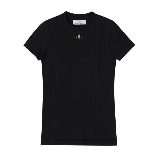 Vivienne WeSTwood Orb Logo Women S ShorT Sleeve T ShirT J001m N401