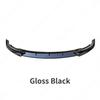 For Tesla Model Y 2019 2020 2021 2022 2023 2024 Automobile Front Bumper Splash Lip Splitter Lip Sports Splitter Body Decor Kit