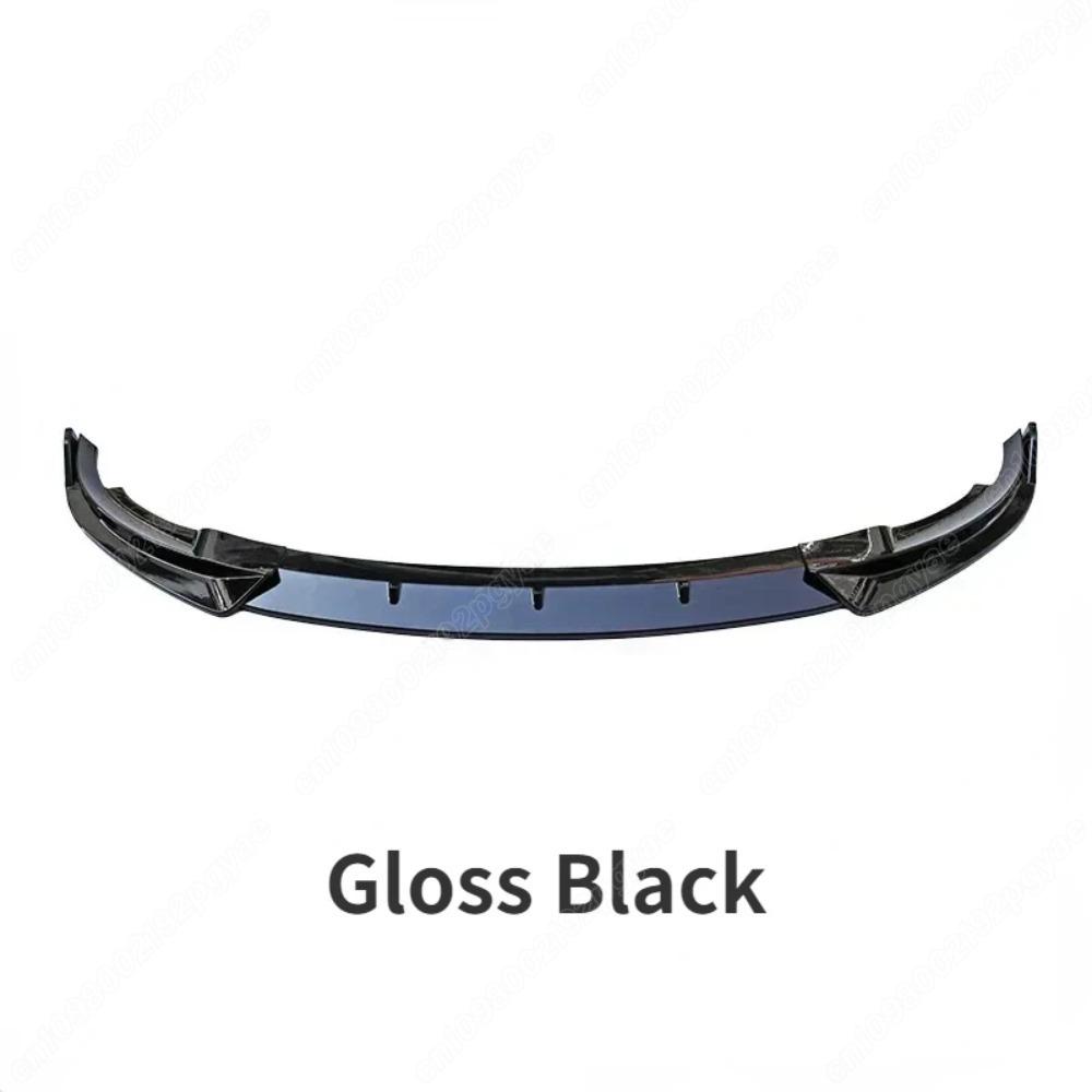 For Tesla Model Y 2019 2020 2021 2022 2023 2024 Automobile Front Bumper Splash Lip Splitter Lip Sports Splitter Body Decor Kit