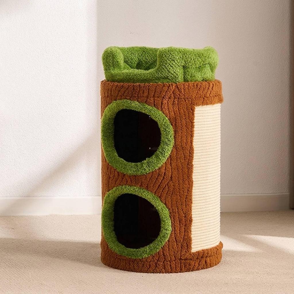 Cat Barrel Padded Climbing Climber Vertical for Indoor
