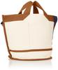 Small Tote Bag with Shoulder SN DELI Organic Cotton A 1369 Camel [Rootote] Women's