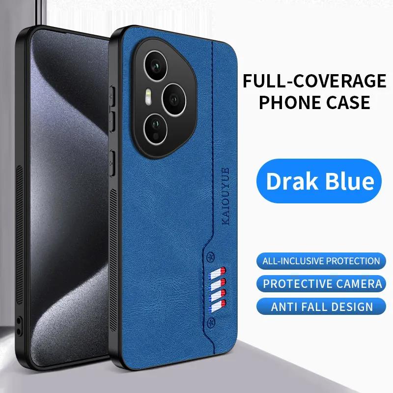 Case For Honor 400 Pro Luxury PU Leather Fall Prevention Protect Phone Back Cover For Honor 400Pro Shell Shockproof Bumper Funda