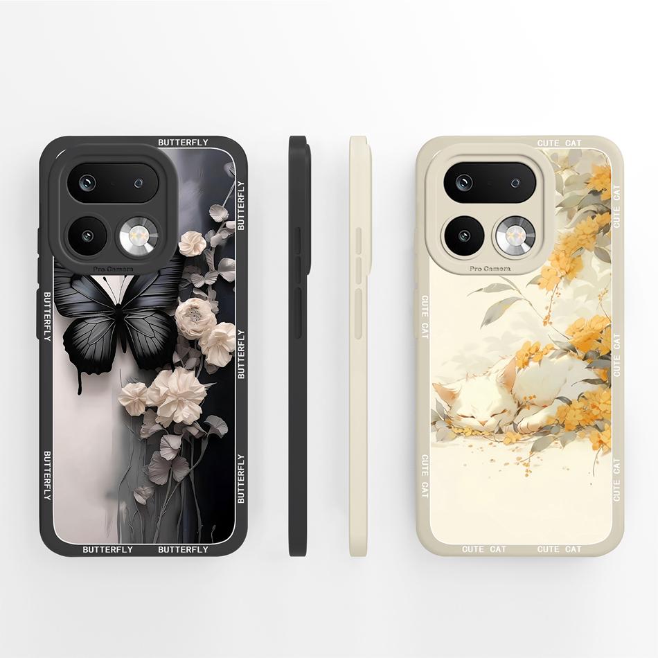 For Realme 16 Pro Plus 5G Case Cute Candy Painted Soft Liquid Silicone Back Cover For Realme 16 Pro+ Full Coverage Phone Housing