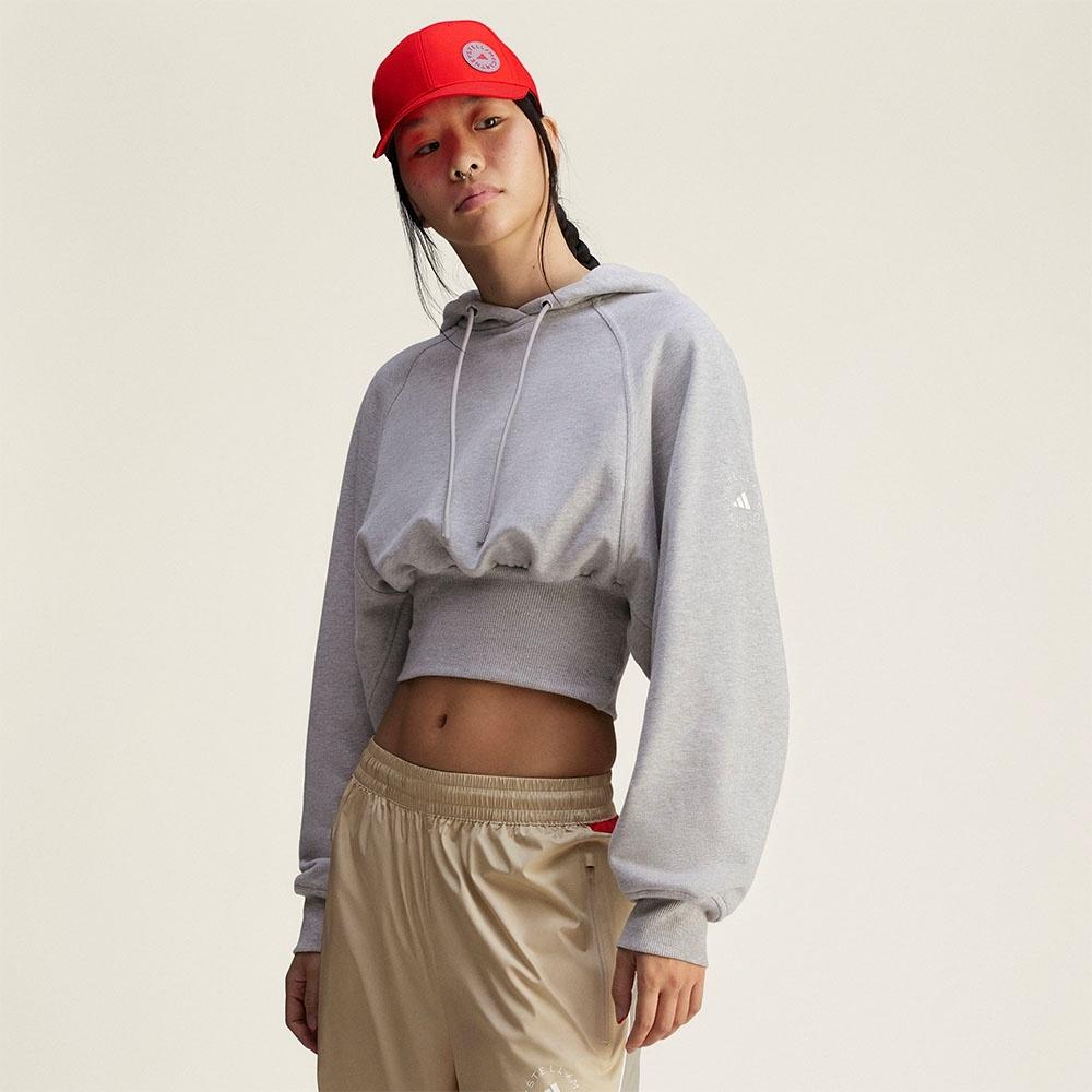 

Adidas Stella Cropped Hoodie Grey Ji5148 A/XS